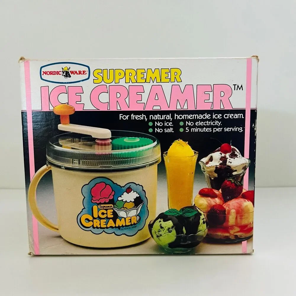 NORDIC WARE Supremer Ice Creamer Manual Ice Cream Maker